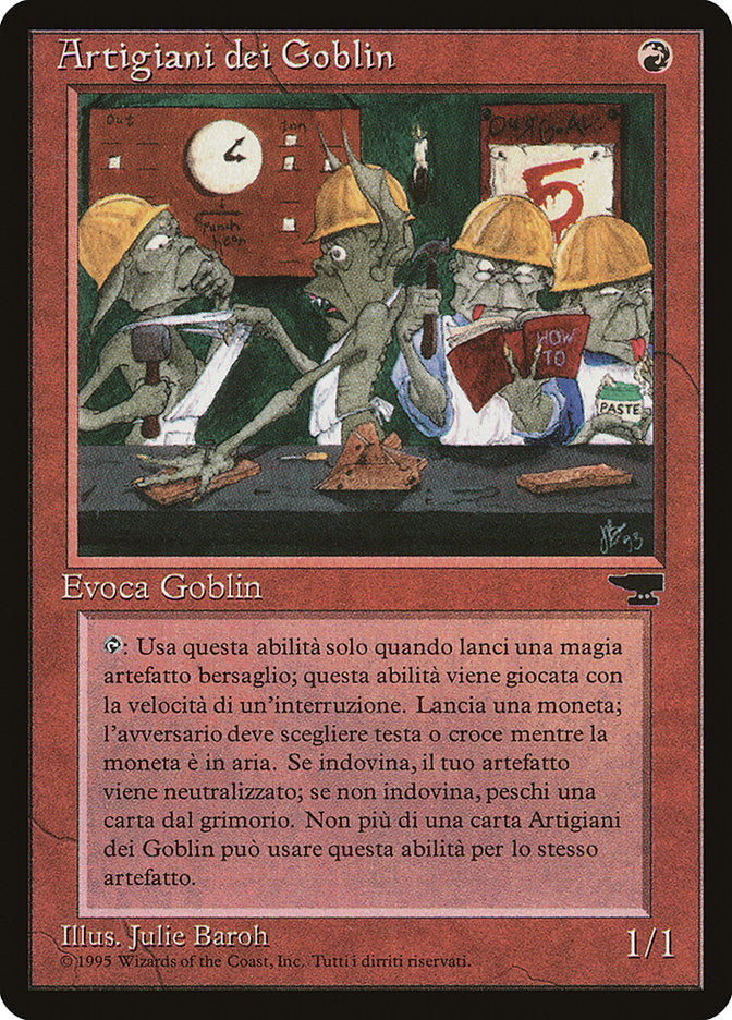 Goblin Artisans (Italian) - "Artigiani dei Goblin" [Rinascimento] | Total Play