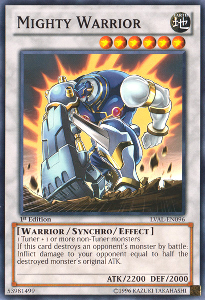 Mighty Warrior [LVAL-EN096] Common | Total Play