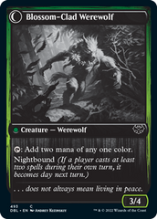 Weaver of Blossoms // Blossom-Clad Werewolf [Innistrad: Double Feature] | Total Play