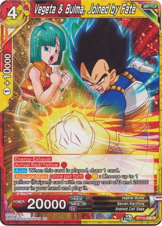 Vegeta & Bulma, Joined by Fate (BT10-146) [Rise of the Unison Warrior] | Total Play
