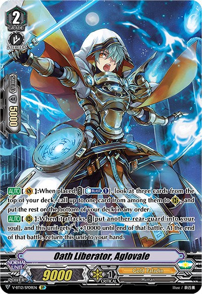 Oath Liberator, Aglovale (V-BT12/SP09EN) [Divine Lightning Radiance] | Total Play