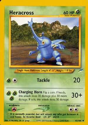 Heracross (41/105) [Neo Destiny Unlimited] | Total Play