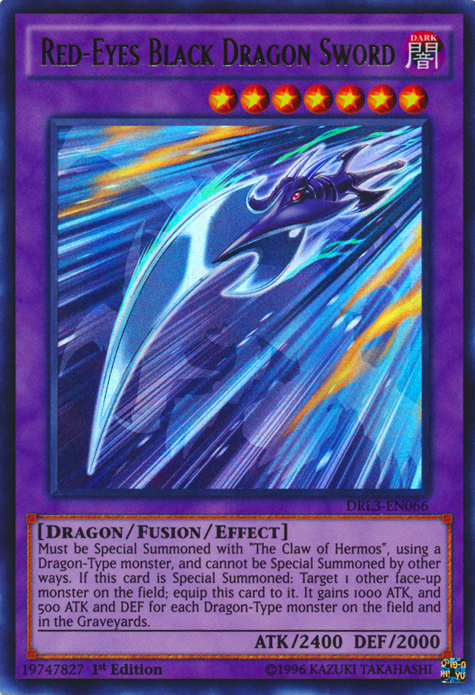 Red-Eyes Black Dragon Sword [DRL3-EN066] Ultra Rare | Total Play