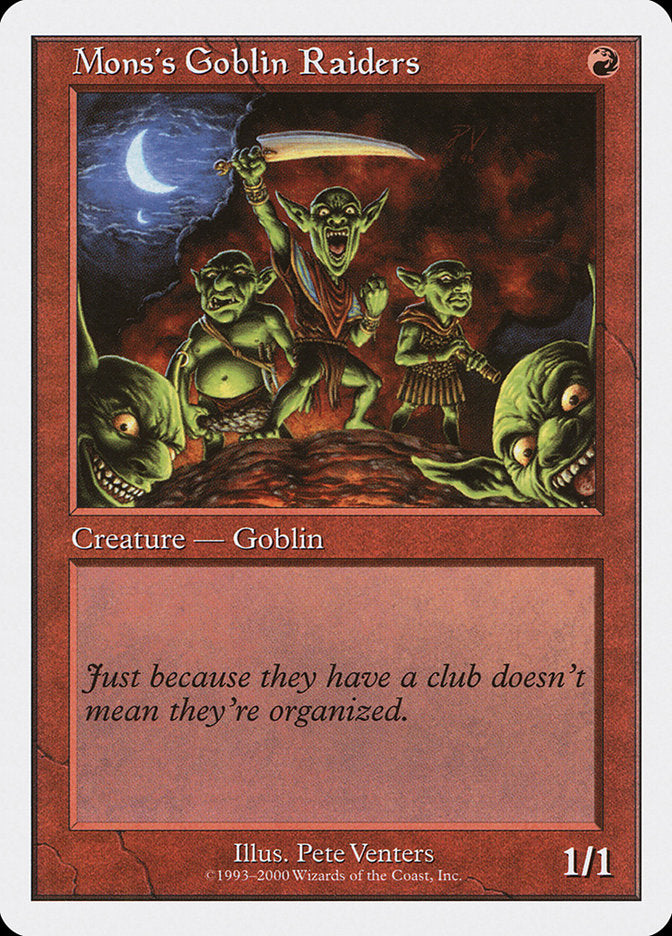 Mons's Goblin Raiders [Starter 2000] | Total Play