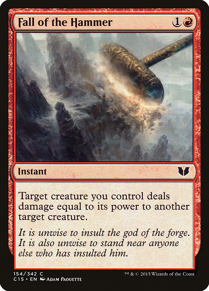 Fall of the Hammer [Commander 2015] | Total Play