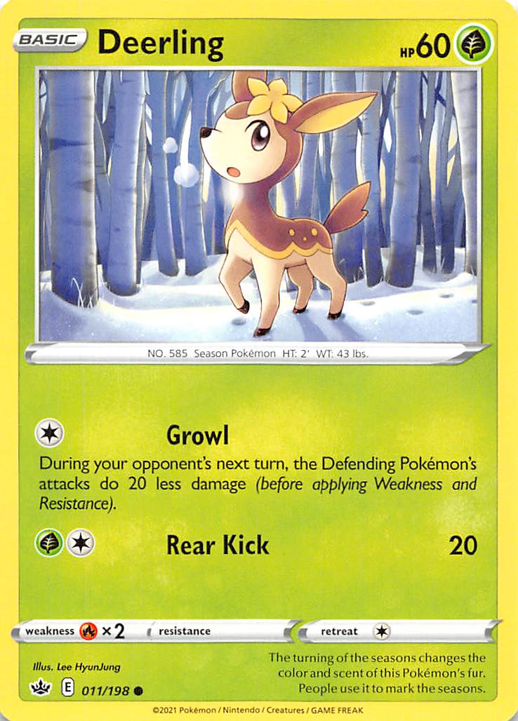 Deerling (011/198) [Sword & Shield: Chilling Reign] | Total Play