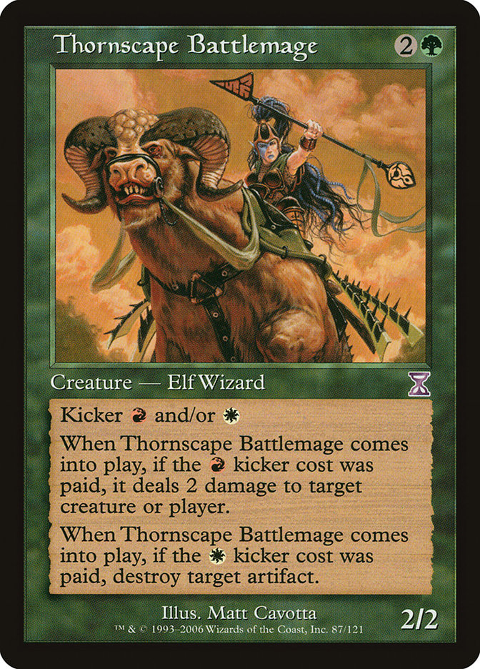 Thornscape Battlemage [Time Spiral Timeshifted] | Total Play