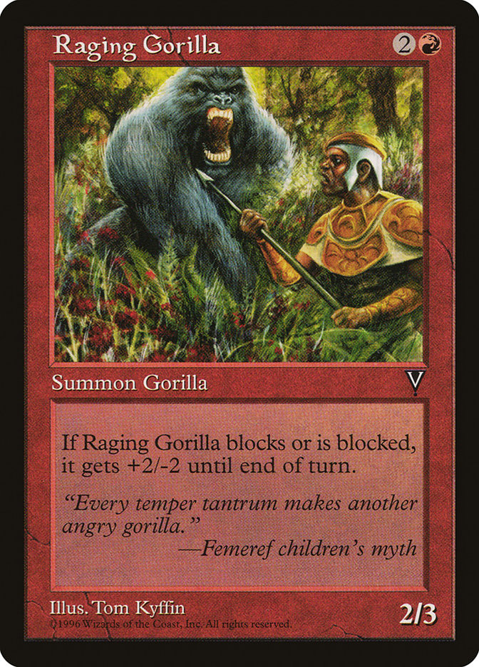 Raging Gorilla [Visions] | Total Play