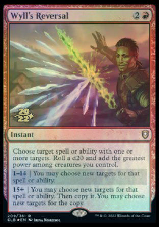 Wyll's Reversal [Commander Legends: Battle for Baldur's Gate Prerelease Promos] | Total Play