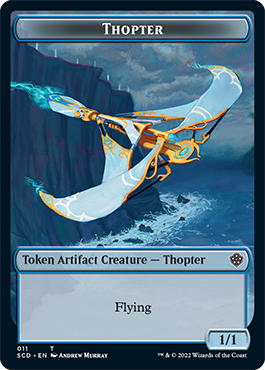 Bird // Thopter Double-Sided Token [Starter Commander Decks] | Total Play