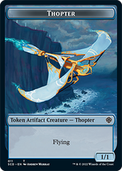 Bird // Thopter Double-Sided Token [Starter Commander Decks] | Total Play