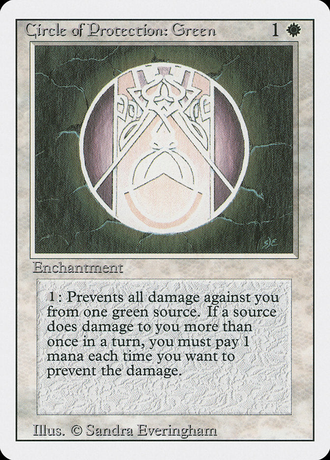 Circle of Protection: Green [Revised Edition] | Total Play