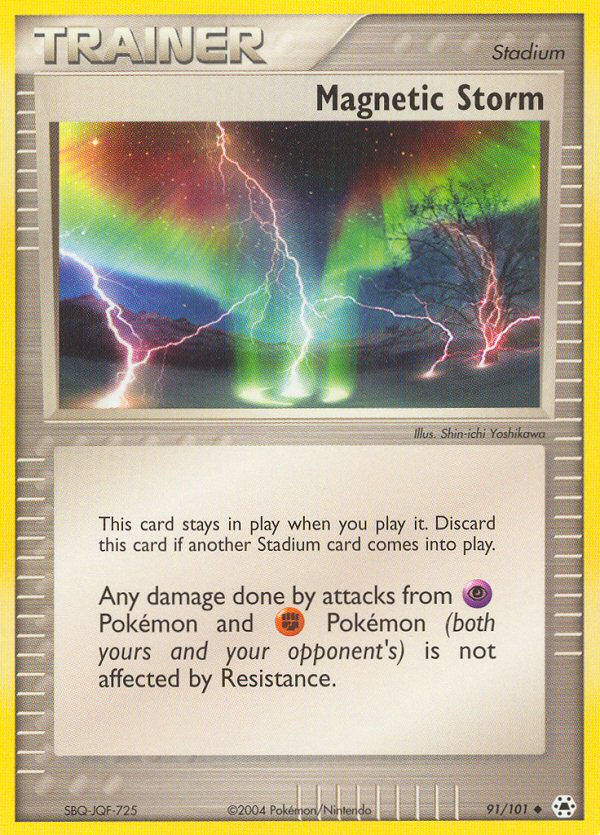 Magnetic Storm (91/101) [EX: Hidden Legends] | Total Play