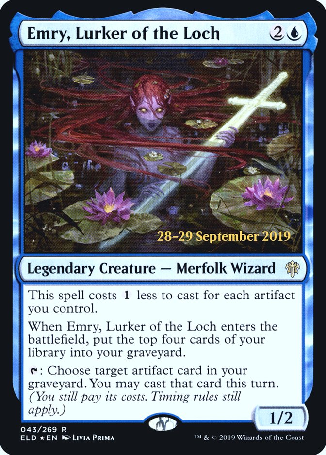 Emry, Lurker of the Loch [Throne of Eldraine Prerelease Promos] | Total Play