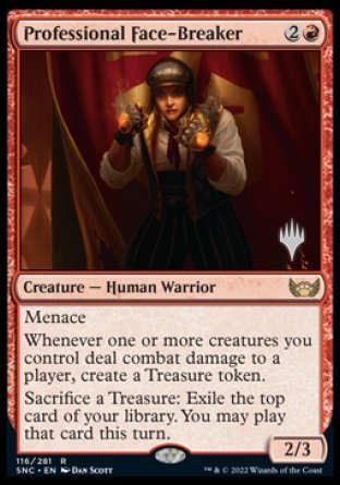 Professional Face-Breaker (Promo Pack) [Streets of New Capenna Promos] | Total Play