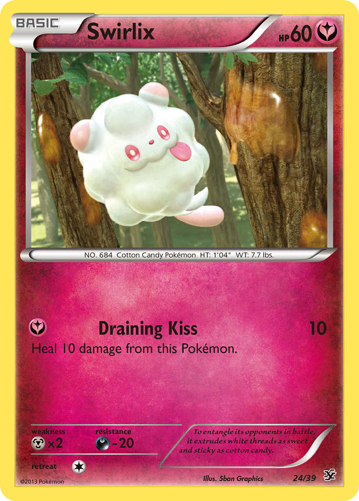 Swirlix (24/39) [XY: Kalos Starter Set] | Total Play