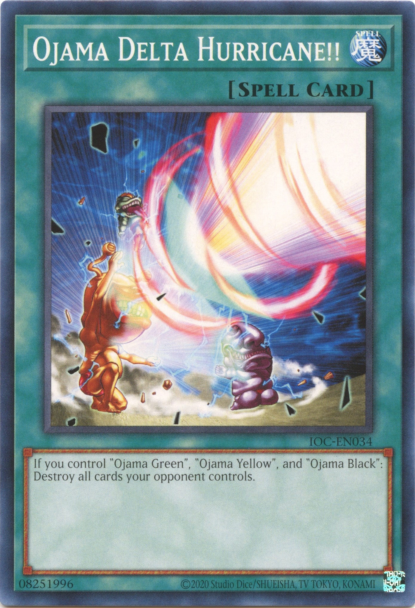 Ojama Delta Hurricane!! (25th Anniversary) [IOC-EN034] Common | Total Play