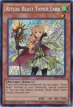 Ritual Beast Tamer Lara [THSF-EN022] Secret Rare | Total Play