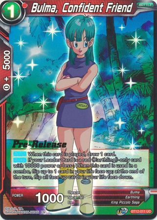 Bulma, Confident Friend (BT12-011) [Vicious Rejuvenation Prerelease Promos] | Total Play