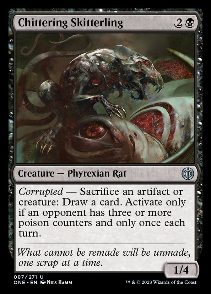 Chittering Skitterling [Phyrexia: All Will Be One] | Total Play