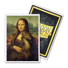 Dragon Shield: Standard 100ct Art Sleeves - Mona Lisa | Total Play