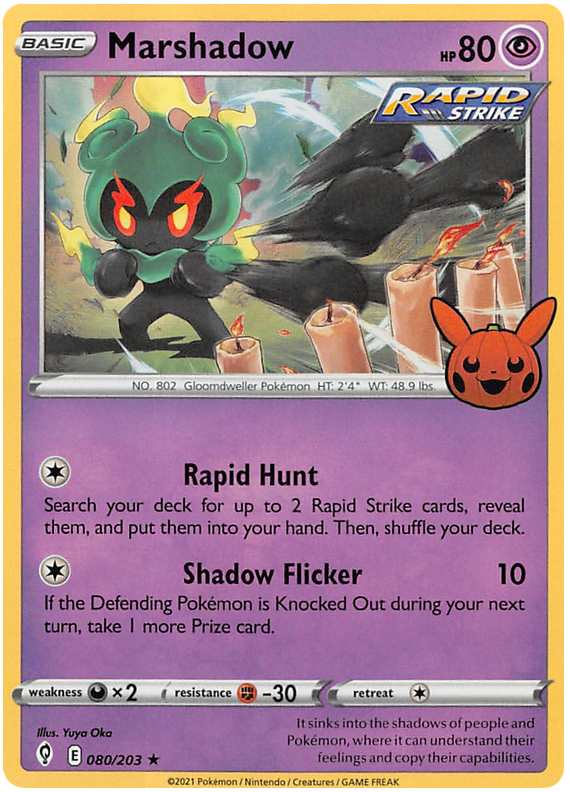 Marshadow (080/203) [Trick or Trade 2023] | Total Play