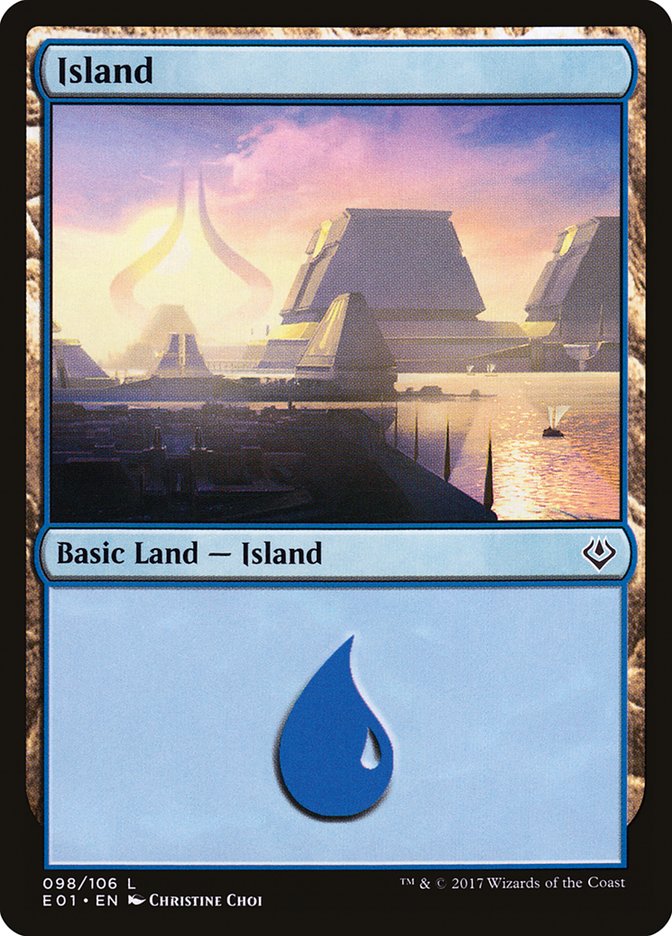 Island (98) [Archenemy: Nicol Bolas] | Total Play