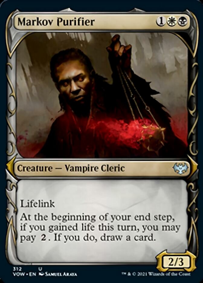 Markov Purifier (Showcase Fang Frame) [Innistrad: Crimson Vow] | Total Play