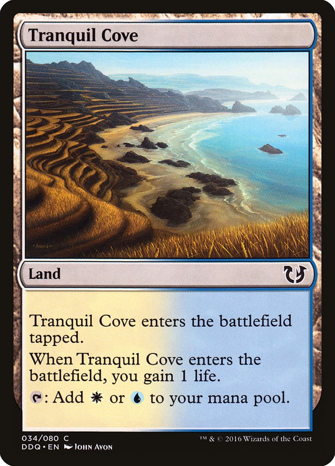 Tranquil Cove [Duel Decks: Blessed vs. Cursed] | Total Play