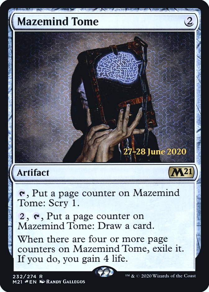 Mazemind Tome [Core Set 2021 Prerelease Promos] | Total Play