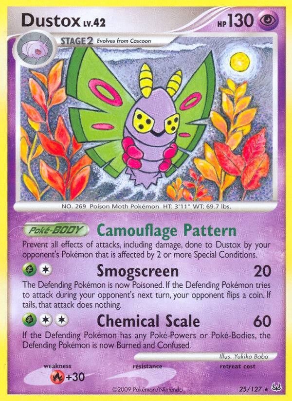 Dustox (25/127) [Platinum: Base Set] | Total Play