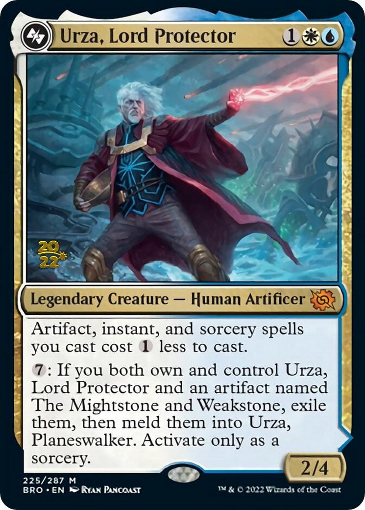 Urza, Lord Protector [The Brothers' War Prerelease Promos] | Total Play
