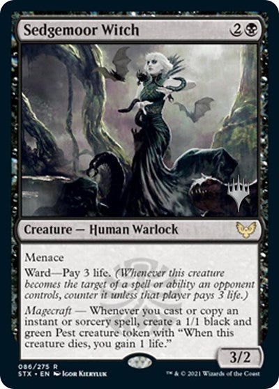 Sedgemoor Witch (Promo Pack) [Strixhaven: School of Mages Promos] | Total Play