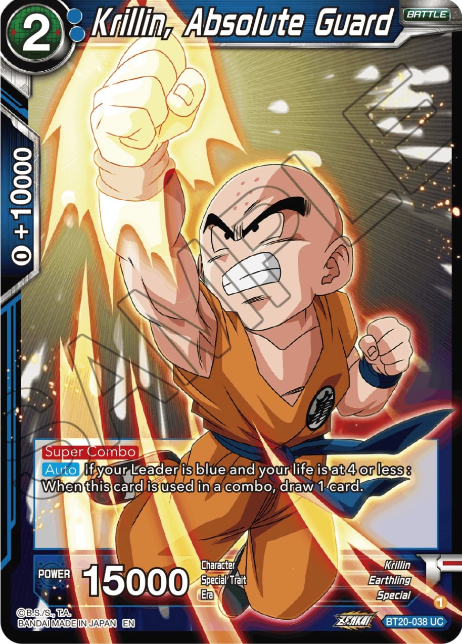 Krillin, Absolute Guard (BT20-038) [Power Absorbed] | Total Play