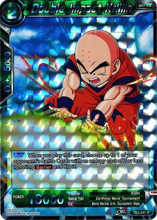 Double Impact Krillin (TB2-041) [World Martial Arts Tournament] | Total Play