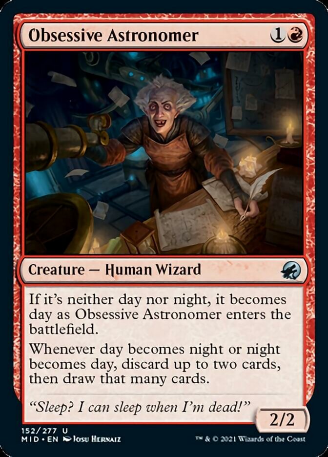 Obsessive Astronomer [Innistrad: Midnight Hunt] | Total Play