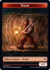 Dwarf // Food (17) Double-Sided Token [Throne of Eldraine Tokens] | Total Play