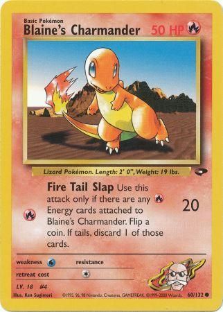 Blaine's Charmander (60/132) [Gym Challenge Unlimited] | Total Play
