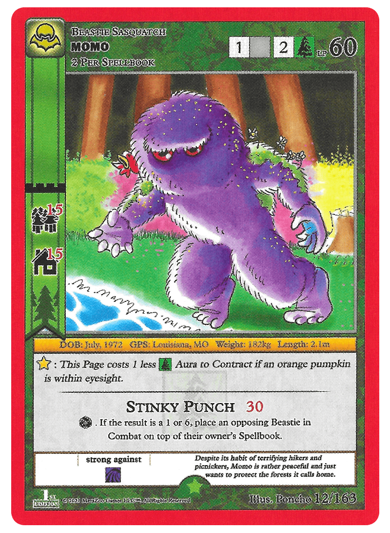 Momo [Cryptid Nation: Nightfall First Edition] | Total Play