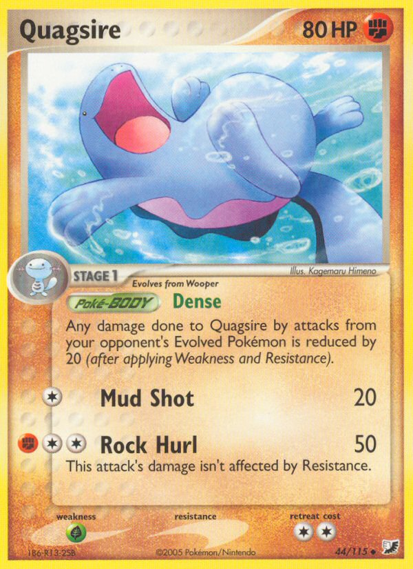 Quagsire (44/115) [EX: Unseen Forces] | Total Play