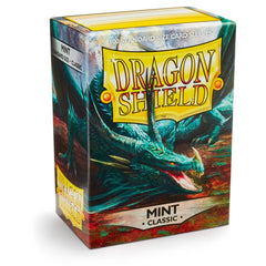 Dragon Shield: Standard 100ct Sleeves - Mint (Classic) | Total Play