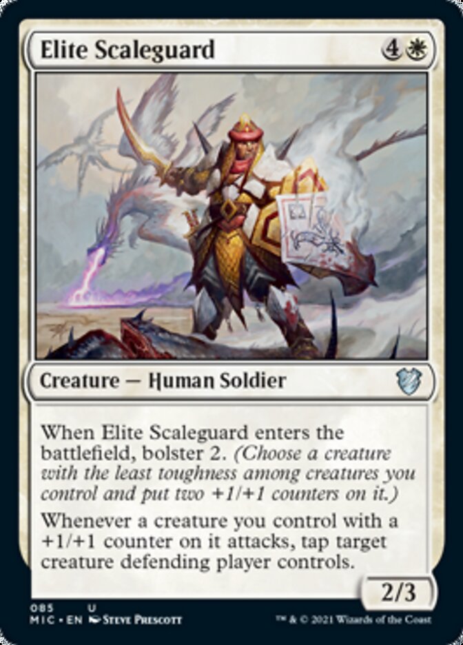 Elite Scaleguard [Innistrad: Midnight Hunt Commander] | Total Play