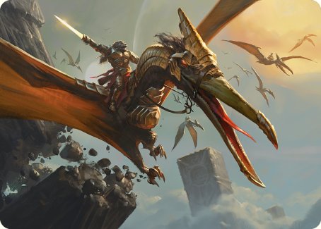 Skyhunter Strike Force Art Card [Phyrexia: All Will Be One Art Series] | Total Play