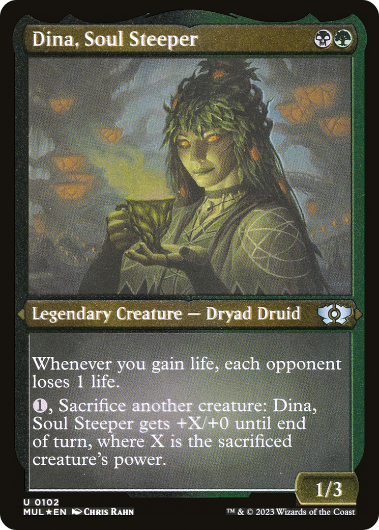 Dina, Soul Steeper (Foil Etched) [Multiverse Legends] | Total Play