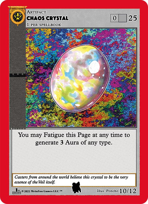 Chaos Crystal [Alpha Iceman Starter Deck] | Total Play