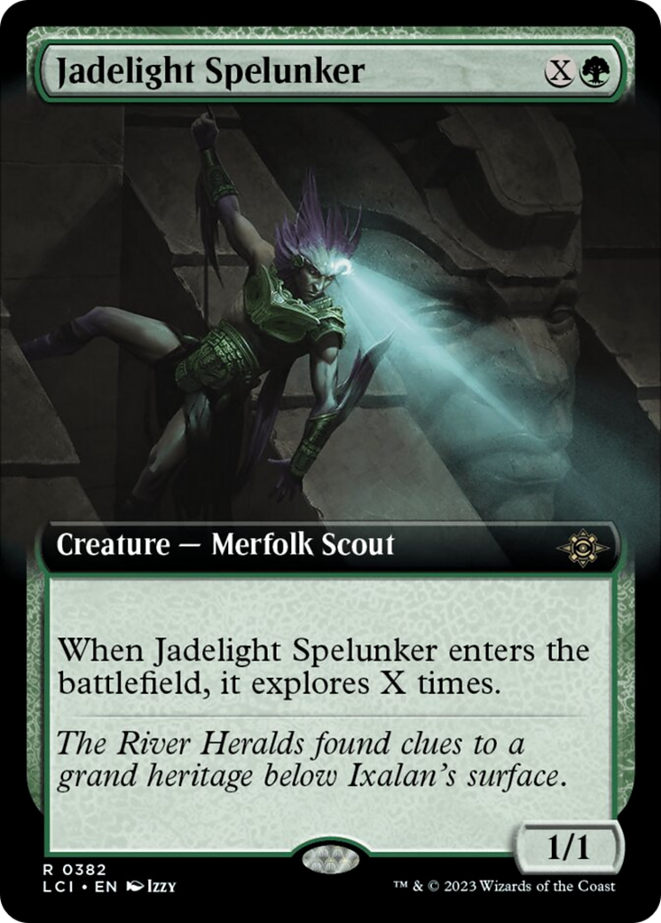 Jadelight Spelunker (Extended Art) [The Lost Caverns of Ixalan] | Total Play