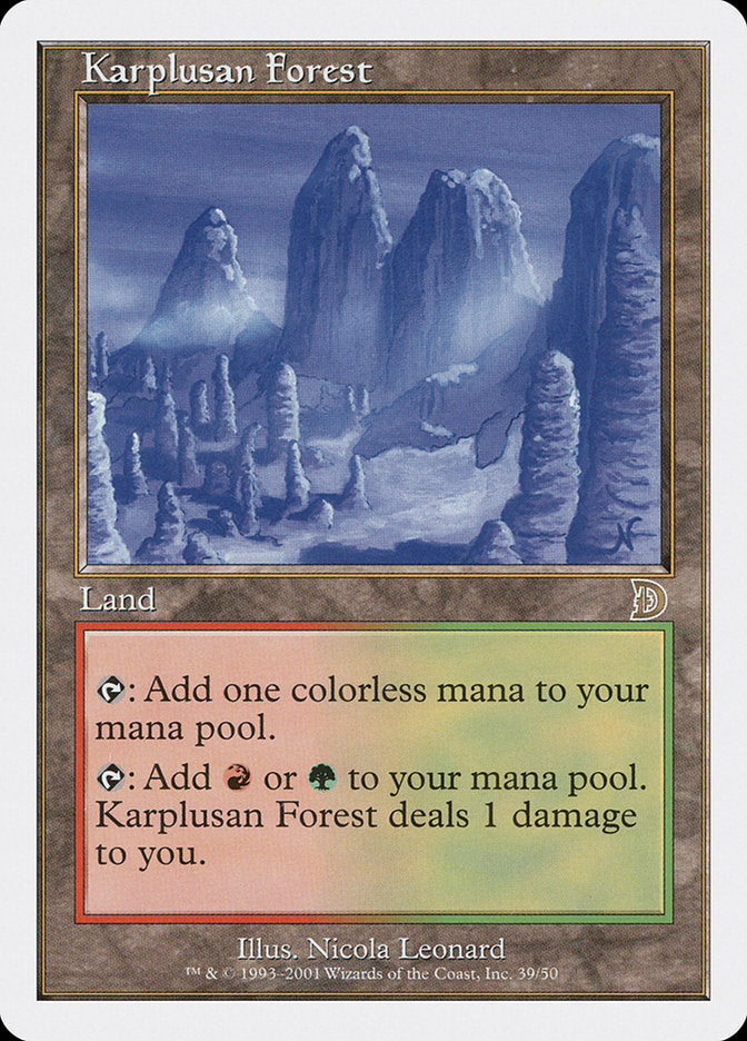 Karplusan Forest [Deckmasters] | Total Play