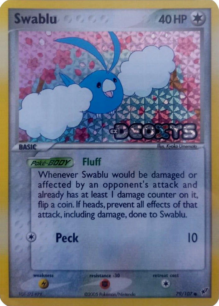 Swablu (79/107) (Stamped) [EX: Deoxys] | Total Play