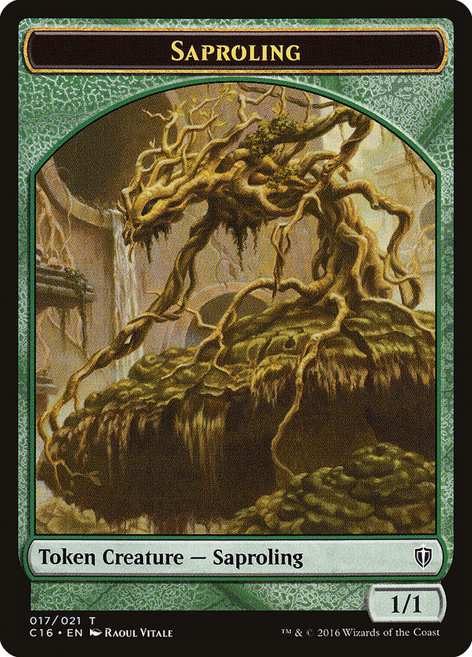 Saproling Token (017/021) [Commander 2016 Tokens] | Total Play