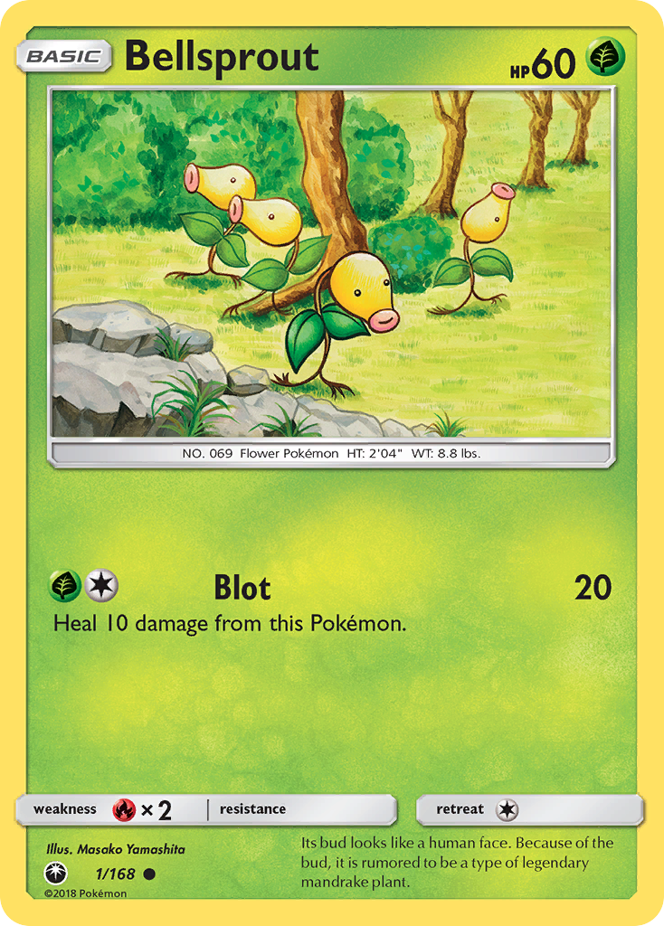 Bellsprout (1/168) [Sun & Moon: Celestial Storm] | Total Play